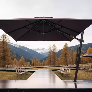Аренда Зонт дизайнерский Versa PX Ø3,5 м в Rixos Krasnaya Polyana — ART SPACE