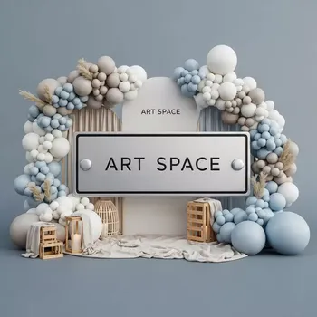 Аренда Фотозоны из шаров в ресторане «Voda» — ART SPACE