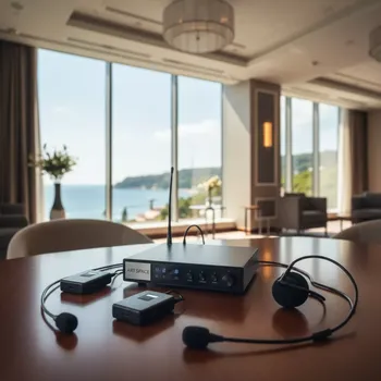 Аренда Микрофон головной Sennheiser headset в отеле Hyatt Regency Sochi — ART SPACE