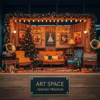 Аренда Фотозона СССР на Новый год на пляжных клубах Хосты — ART SPACE