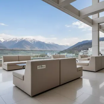 Аренда Лаунж зона Voglie бежевая в Sochi Marriott Krasnaya Polyana — ART SPACE