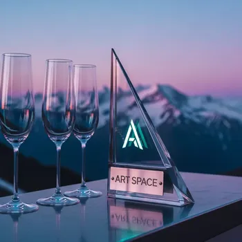 Аренда Бокал флюте для шампанского Open Up Chef & Sommelier VIP на площадке Rosa Peak (2320м) — ART SPACE