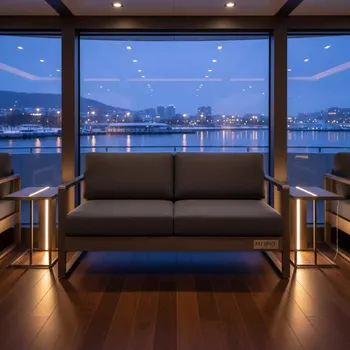 Аренда Диван Helex Positano 2 местный на VIP теплоходе (Морпорт Сочи) — ART SPACE