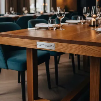 Аренда Стол обеденный деревянный Jersey в ресторане «Sanremo» — ART SPACE