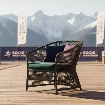 Аренда Плетеное кресло Y 137B в Golden Tulip Rosa Khutor — ART SPACE