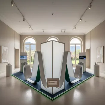 Аренда Конструкции выставочные Fold up Wave волнообразные в Гранд Отель Поляна — ART SPACE