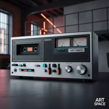 Аренда Магнитола двухкассетная Shanghai в Delta Sirius — ART SPACE