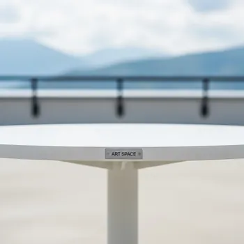 Аренда Стол Лидер 3 диаметр 1200 мм белый в Skypark Sochi — ART SPACE