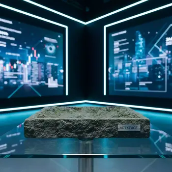 Аренда Блюдо Stone Untouched Taiga 21х33 см в Mercure Сочи Центр — ART SPACE