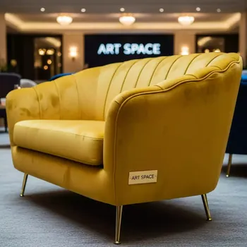 Аренда Диван двухместный Andrian yellow в Imeretinskiy Hotel — ART SPACE