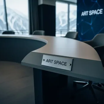 Аренда Стол полукруглый Феномен 9000 70х44 в Green Flow Hotel — ART SPACE