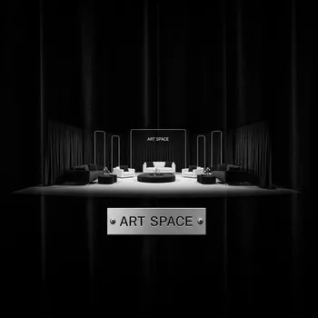 Аренда Бархат сценический черный на пляже «Ривьера» — ART SPACE