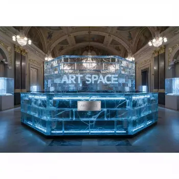Аренда Стойка барная ледяная Ice бар в Зимнем театре — ART SPACE