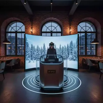 Аренда Прогулка виртуальная новогодняя в ресторане «Плакучая Ива» — ART SPACE