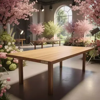 Аренда Столешница деревянная Teak в Red Arena — ART SPACE