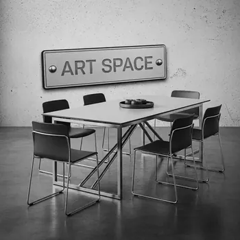 Аренда Обеденный комплект мебели RADS 133A 129x6 в Red Arena — ART SPACE