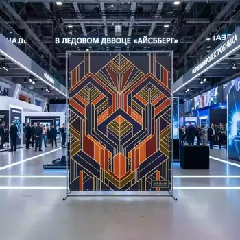 Аренда Баннер на каркасе 3х2,2 м в Ледовом дворце «Айсберг» — ART SPACE