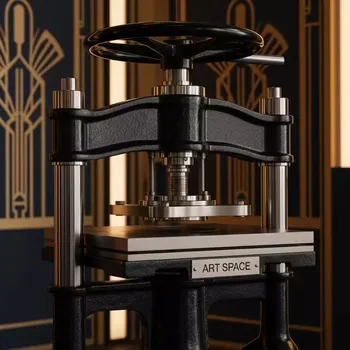 Аренда Пресс тигельный Guangya TYMC 1100 в усадьбе Голицына — ART SPACE