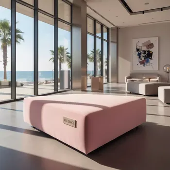 Аренда Пуф Shape треугольный пудрово розовый в Karat Resort — ART SPACE