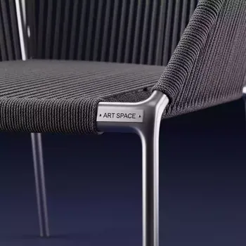 Аренда Стул Denver роуп алюминиевые ножки в Gamma Sirius — ART SPACE