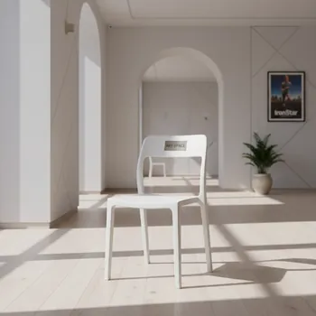 Аренда Стул Кейт складной белый в Boutique Hotel PORTUM 1905 — ART SPACE