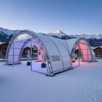 Аренда Крыша арочная с порталами в Radisson Hotel Rosa Khutor — ART SPACE