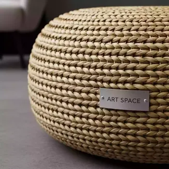 Аренда Пуф плетеный Толедо соломенный в Mercure Сочи Центр — ART SPACE