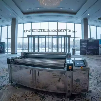 Аренда Система подмотки материала автоматической Roland TUC 2 TU2 64 в гранд-отеле «Жемчужина» — ART SPACE