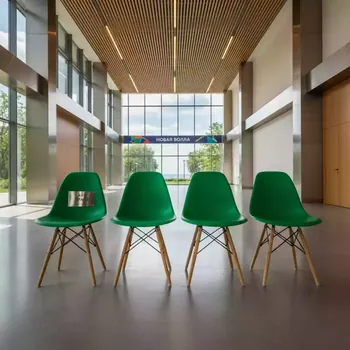 Аренда Стул Eames DSW зеленый в Университете «Сириус» — ART SPACE
