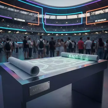 Аренда Инженерная калька в рулонах Xerox Tracing Paper 50 м² 620x175 м 76,2 мм в VK Stadium Sirius — ART SPACE