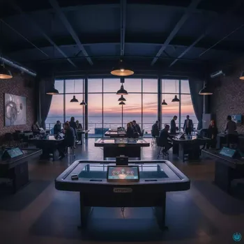 Аренда Квиз интеллектуальное казино в пляжном комплексе VinoGrad — ART SPACE