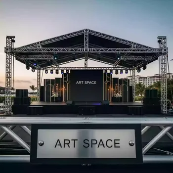 Аренда Сцена с крышей 6х4 м для концерта в Radisson Collection Paradise — ART SPACE