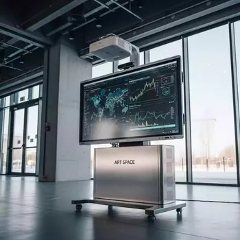 Аренда Комплект интерактивной доски SMART Board SBM777V с проектором BenQ MW855UST в Сириус Арене — ART SPACE