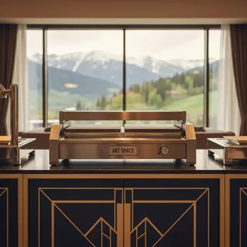 Аренда Гриль электрический на лавовых камнях в Golden Tulip Rosa Khutor — ART SPACE