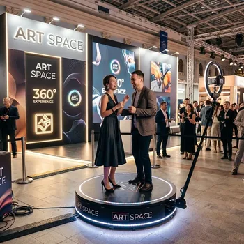 Аренда видеоспиннеров 360 для выставки Сочи: инновации для вашего бренда от ART SPACE
