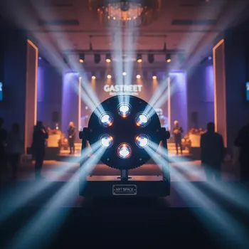 Аренда Прожектор вращающийся Eurolite LED FE 600 в Mercure Сочи Центр — ART SPACE