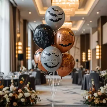 Аренда Шары с гелием Хеллоуин 30 см в Courtyard by Marriott Sochi — ART SPACE