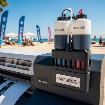 Аренда Система непрерывной подачи чернил СНПЧ для Roland UG 641 MG 300 640 ACC ROL 293 в пляжном комплексе VinoGrad — ART SPACE