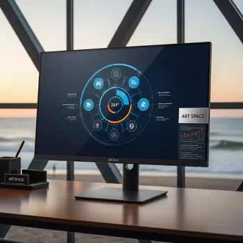 Аренда Монитор 23,6 ViewSonic VX2457 MHD LED черный на пляже «Маяк» — ART SPACE