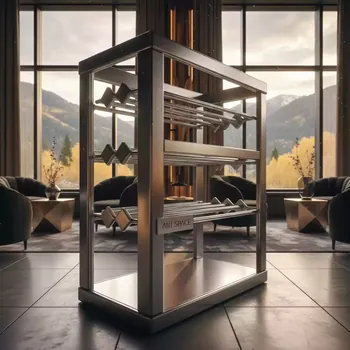Аренда Стеллажи для обуви металлические в Green Flow Hotel — ART SPACE