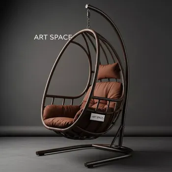Аренда Кресло подвесное AFM 201B L цвет коричневый в Mövenpick Hotel — ART SPACE