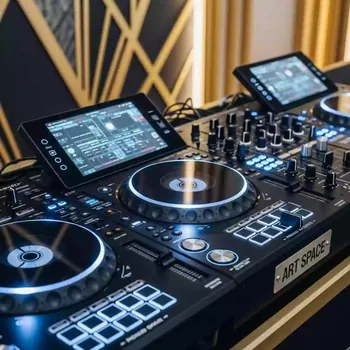 Аренда Проигрыватель для диджеев Pioneer CDJ 2 шт на территории Морпорта Сочи — ART SPACE