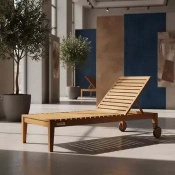 Аренда Кресло регулируемое тик Lerum в Boutique Hotel PORTUM 1905 — ART SPACE