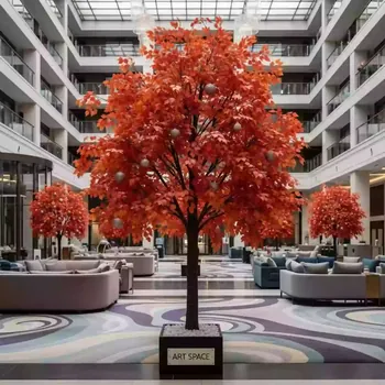 Аренда Елка декоративная литая ПВХ 210 см в отеле Radisson Lazurnaya — ART SPACE
