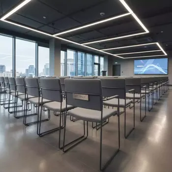 Аренда Стулья мягкие серые для конференции в Novotel Resort — ART SPACE