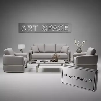 Аренда Мебельная группа Royal Family July M светло серый в Radisson Blu Resort & Congress Centre — ART SPACE
