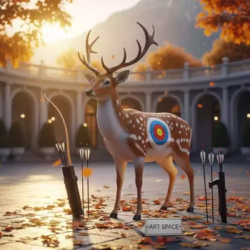 Аренда Мишень 3D лань в казино «Сочи» — ART SPACE