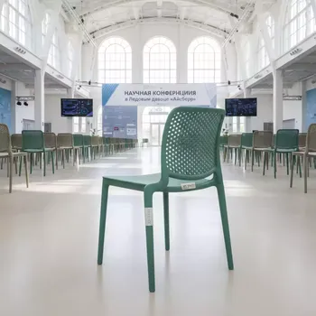 Аренда Стул пластиковый Bora Bistrot агава в Ледовом дворце «Айсберг» — ART SPACE