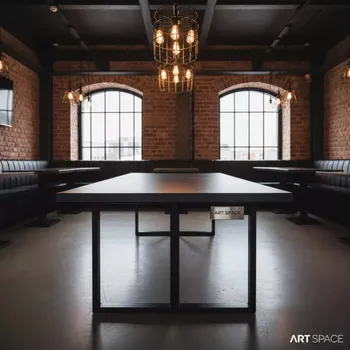 Аренда Стол прямоугольный Стелс 180х80 см в ресторане «Магеллан» — ART SPACE