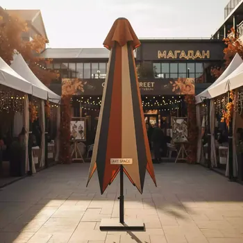 Аренда Зонт китайский высокий в ресторане «Магадан» — ART SPACE